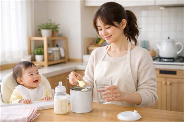 温泉水99は赤ちゃんにいつから使える？調乳・離乳食の注意点